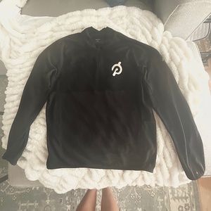 Peloton Hill City Black 1/4 zip pullover